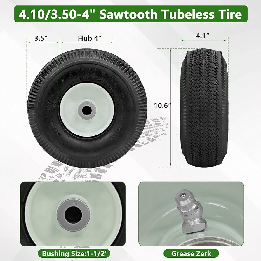 Amazon.com: 105-3471 Front Wheel and Tire Assembly